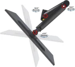 NB North Bayou F80 Monitor Arm with Gas Spring for 17-30”Monitors - Image 3