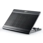 DeepCool N9 Aluminum 180mm Fan Adjustable USB HUB up to 17" Notebooks