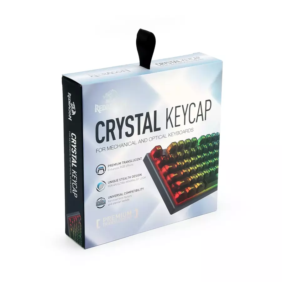 LG	Redragon Crystal Keycap For Mechanical And Optical Keyboard 117 Key |	A130	|