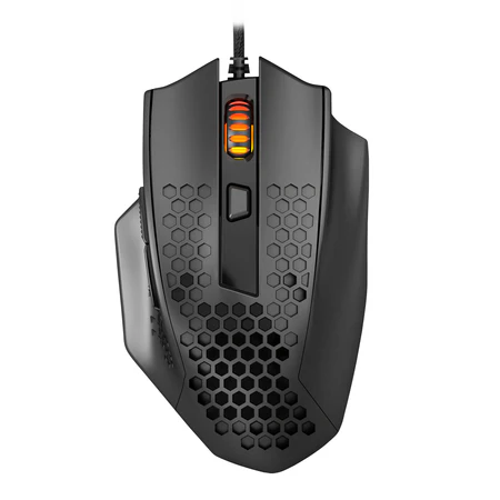 LG	Redragon M722 Bomber Ultra-Lightweight Wired Gaming Mouse 12400DPI 7 Buttons Programmable – Black |	M722	|