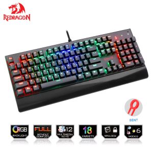 Redragon KALA K557 RGB Metal-Waterproof MECHANICAL - Blue Switch