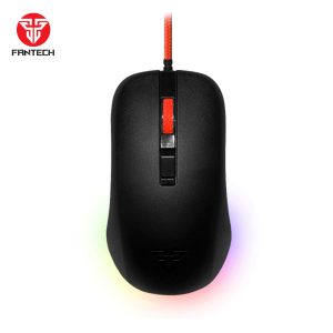 FANTECH RHASTA II G13 FOUR BUTTONS 5 MILLION CLICKS 2400 DPI RGB PRO GAMING MOUSE