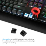 Redragon KALA K557 RGB Metal-Waterproof MECHANICAL - Blue Switch - Image 3