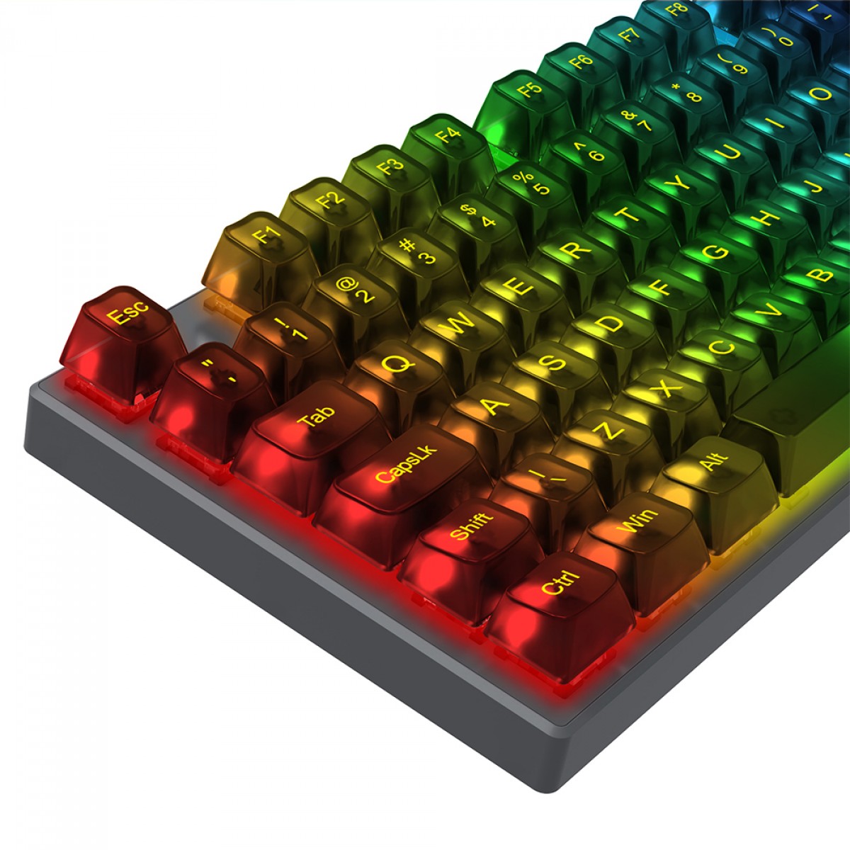 LG Redragon Crystal Keycap For Mechanical And Optical Keyboard 117 Key | A130 | LG Redragon Crystal Keycap For Mechanical And Optical Keyboard 117 Key | A130 |