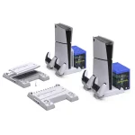 Dobe PS5 Slim Charging Dock with Cooling Fan PlayStation 5 Slim - Image 2