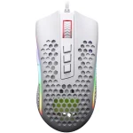 Redragon M808 Storm Lightweight RGB 85g Honeycomb Shell - White - Image 2