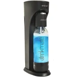 DrinkMate Water & Soda Machine, Carbonates Any Drink , Cylinder Included - Black