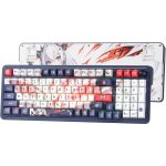 Redragon K686 PRO SE 98 Keys Wireless Gasket RGB Gaming Keyboard, 3-Mode Anime Mechanical Keyboard w/Hot-Swap Socket, Dedicated Knob Control & 5-Layer Noise Dampening, Custom Hi-Fi Linear Switch