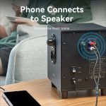 Vention Cotton Braided 3.5mm Male to 2RCA Male Audio Cable Blue Aluminum Alloy Type 1.5M - Image 6