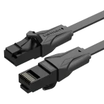 Vention Flat Cat6 UTP Patch Cable Black 1M