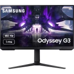 SAMSUNG Odyssey G3 (G30D) 27" Full HD 180Hz 1ms HDR10 3-Sided Border-Less Adjustable Stand AMD FreeSync w/ Display Port & HDMI