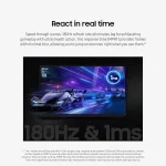 SAMSUNG Odyssey G3 (G30D) 27" Full HD 180Hz 1ms HDR10 3-Sided Border-Less Adjustable Stand AMD FreeSync w/ Display Port & HDMI - Image 3