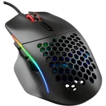 GloriousModel I Wired 69G Superlight 2 Swappable Buttons RGB PTFE Feet 9 Programmable Buttons Side Thumb Rest - Matte Black