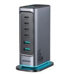 JOYROOM JR-TCM02 65W Multi-port Charger latest GaN chip, ensures stable charging with less heat, over-voltage protection