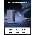 JOYROOM JR-TCM02 65W Multi-port Charger latest GaN chip, ensures stable charging with less heat, over-voltage protection - Image 7