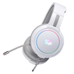 Redragon H270 RGB Gaming Headset with Microphone, Wired, Compatible with Xbox One, Nintendo Switch, PS4, PS5, PC, Laptops and Nintendo Switch White - Image 5