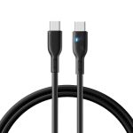 JOYROOM S-CC100A13 - black USB C - USB C cable 100W 1.2m - Image 3