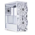 LIAN LI LANCOOL 215 W White Steel / Tempered Glass ATX Mid Tower Computer Case - Image 2