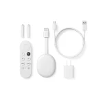 Google Chromecast with Google TV - Streaming Entertainment in 4K - Snow - Image 2