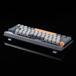 Redragon K634GG 65% RGB Wireless Gaming Keyboard, BT/2.4Ghz/Wired Tri-Mode, 63 Keys Hot-Swap Mechanical Keyboard w/Aluminum Cover Board, Dedicated Macro + Arrow Keys, Media Control & Linear Red Switch - Image 2