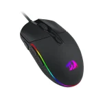 Redragon M719 INVADER Wired Optical Gaming Mouse, 7 Programmable Buttons, RGB Backlit, 10,000 DPI, Ergonomic PC Computer Gaming Mice with Fire Button - Black - Image 3