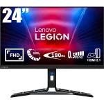 Lenovo Legion R24e 24" IPS Full HD 180Hz up to 0.5ms 99% sRGB 300 cd/m² Eye Comfort AMD FreeSync w/ HDMI 2.1 & Display Port & Full Adjustable Stand