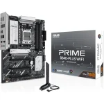 ASUS PRIME B840-Plus Wi-Fi 6E AM5 ATX AMD B840 Chipset, 4x DIMM DDR5 Slots, Up to 192GB Max Memory, 1 x PCIe 4.0 x16 SafeSlot Core+, 3 x M.2 Slots, WiFi & BT Connectivity