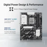 ASUS PRIME B840-Plus Wi-Fi 6E AM5 ATX AMD B840 Chipset, 4x DIMM DDR5 Slots, Up to 192GB Max Memory, 1 x PCIe 4.0 x16 SafeSlot Core+, 3 x M.2 Slots, WiFi & BT Connectivity - Image 4