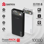 FANTECH SMART LIFE PORTABLE POWERBANK 10000 mAH Mini with Fast Charging 22.5W – T1