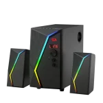 Redragon ANVIL GS520 PRO 2.1 USB, AUX, SD, Bluetooth Input Available RGB Backlight Channel Gaming Speaker