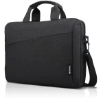 Lenovo Laptop Shoulder Bag T210 up to 15.6" Laptop Sleek Durable & Water-Repellent Fabric Lightweight Toploader - Black