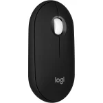 Logitech Pebble 2 M350s Slim Bluetooth Lightweight Customizable Button Quiet Clicks Easy-Switch For Windows & macOS - Black