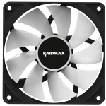 Raidmax X-Air 4IN1 ARGB 120mm 1200 RPM Dynamic Hydraulic Bearing Fan 5V 3pin (4-Pack) , Black - Image 2