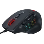 Redragon M811 Aatrox MMO Gaming Mouse,12400Dpi, 15 Programmable Buttons Wired RGB Gamer Mouse w/ Ergonomic Natural Grip Build, 10 Side Macro Keys, Software Supports DIY Keybinds & Backlit - Image 5