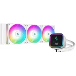 DeepCool LS720 SE Digital Edition Liquid Cooler 360mm Dual-Chamber Pump 3100RPM 300w TDP AIO Cooler Anti-Leak Tech ARGB - White - Image 2