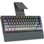 Redragon K641G PRO 65% Aluminum RGB Mechanical Keyboard, 3-Mode 68 Keys Compact Gaming Keyboard w/ 3.5mm Sound Absorbing Foams, Detachable Wrist Rest, Upgraded Hot-Swap Socket,RED SWITCH