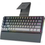 Redragon K641G PRO 65% Aluminum RGB Mechanical Keyboard, 3-Mode 68 Keys Compact Gaming Keyboard w/ 3.5mm Sound Absorbing Foams, Detachable Wrist Rest, Upgraded Hot-Swap Socket,RED SWITCH - Image 4