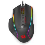 Redragon M915 Gaming Mouse, Wired Gaming Mouse 26,000 DPI Opitacl Sensor, Ergonomic Mouse with Fire Button, Macro Editing Programmable RGB Mouse for Laptap/PC/Mac