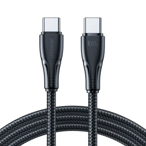 JOYROOM S-CC100A11 Nylon Type-C to Type-C 100W 2M Fast Charge Data Cable