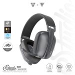 FANTECH STUDIO PRO WHG03 7.1 SURROUND SOUND BLUETOOTH & WIRELESS GAMING HEADSET – GREY WITH USB DONGLE FOR PHONE USAGE