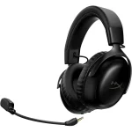 HyperX Cloud III S (2025) Wireless 2.4GHz & Bluetooth 53mm Angled Drivers Memory Foam Durable Frame 10mm Microphone up to 120-hour Battery For PC; Mac; PS5; Mobile; Switch - Black - Image 4