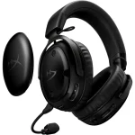 HyperX Cloud III S (2025) Wireless 2.4GHz & Bluetooth 53mm Angled Drivers Memory Foam Durable Frame 10mm Microphone up to 120-hour Battery For PC; Mac; PS5; Mobile; Switch - Black - Image 3