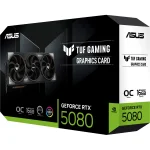 ASUS TUF Gaming Nvidia GeForce RTX 5080 16GB GDDR7 OC Edition PCI-Express 5.0 DLSS 4.0 Video Card