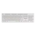 MeeTion MT-WK841 Slim 2.4G Wireless Computer Keyboard -White