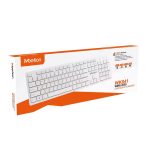 MeeTion MT-WK841 Slim 2.4G Wireless Computer Keyboard -White - Image 2