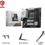 MSI B650M GAMING PLUS WIFI 6E mATX - Supports AMD Ryzen 9000/8000 / 7000 Series Processors, AM5 - DDR5 Memory Boost 7800+ MHz/OC, PCIe 4.0 x16, M.2 Gen4 - Image 4