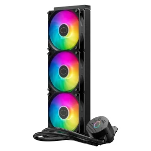 Cooler Master MasterLiquid 360L Core 360mm AIO Liquid Cooler ARGB Sync Gen S Coldplate Pump For Intel & AMD CPU - Black