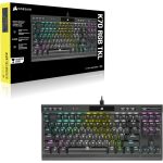 CORSAIR K70 RGB TKL – Champion Series Tenkeyless Optical-Mechanical Gaming Keyboard - OPX RGB Optical- Mechanical Keyswitches,LINEAR & HYPER-FAST Black - Image 5