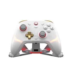 GameSir Cyclone 2 Wireless Controller – 1000Hz Polling Rate, TMR Joysticks, Hall/Micro 2-in-1 Triggers for PC/Switch/Android/iOS, PC Gaming Controller with Charging Dock , White | CYCLONE 2