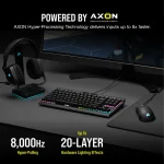 Corsair K70 RGB TKL  Champion Series Mechanical Gaming Keyboard Claviers Gaming Mécaniques- Cherry MX Silent RGB RED LINEAR & QUIET - Image 5